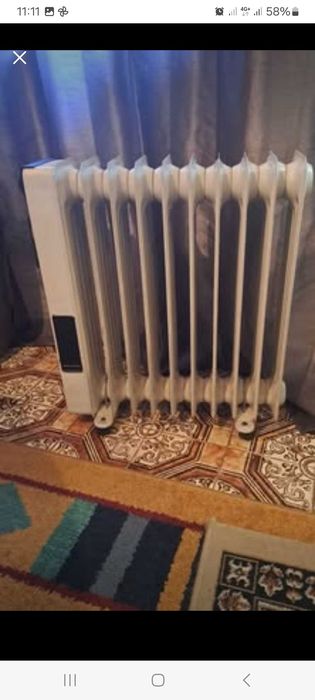 Aquecedor a óleo de 9 barras