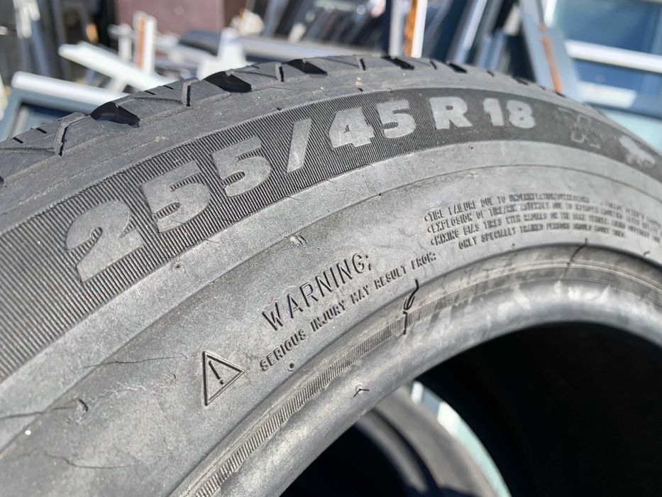 255-45-R18 MICHELIN PILOT ALPIN 2штуки пара резины GERMANY 2023