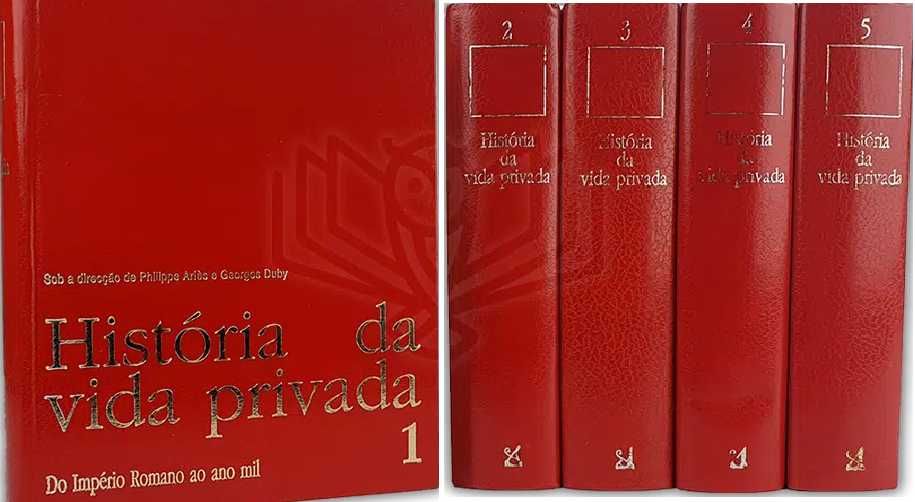 Coleção Completa de Luxo " HISTÓRIA da VIDA PRIVADA " -> "NOVA"