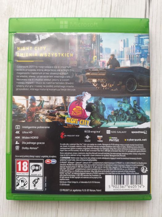 Cyberpunk 2077 Xbox one