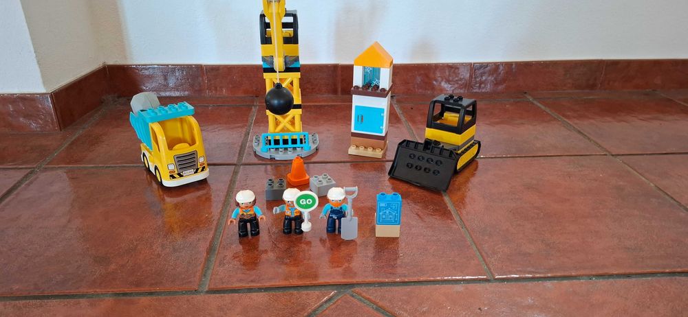 LEGO DUPLO 10932 – Obra de Demolição (Set Completo + Manual)