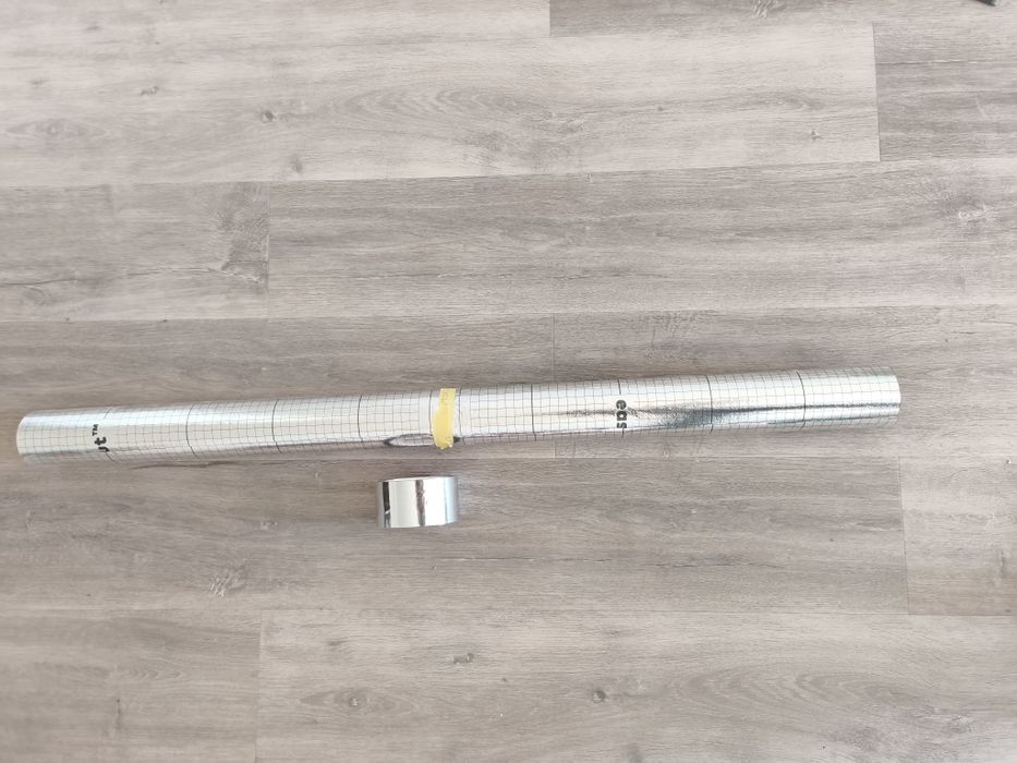 Barreira anti-vapor + fita adesiva anti-vapor