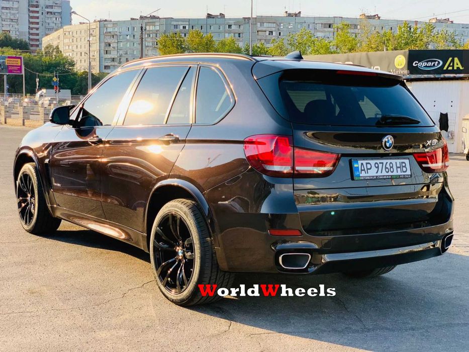 Диски R20 5x120 BMW X5 X6 E53 E70 F15 E71 F16 разноширокие черные 469 стиль