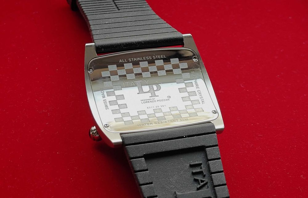 Zegarek Lucien Piccard Stratosphere Iwc Diamenty Dual Time Unikat Okaz