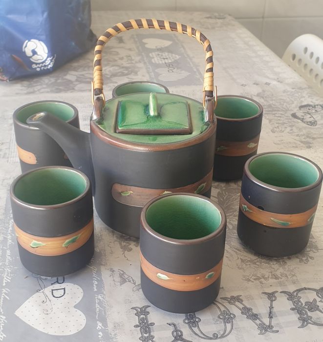 Conjunto de Chá Barro