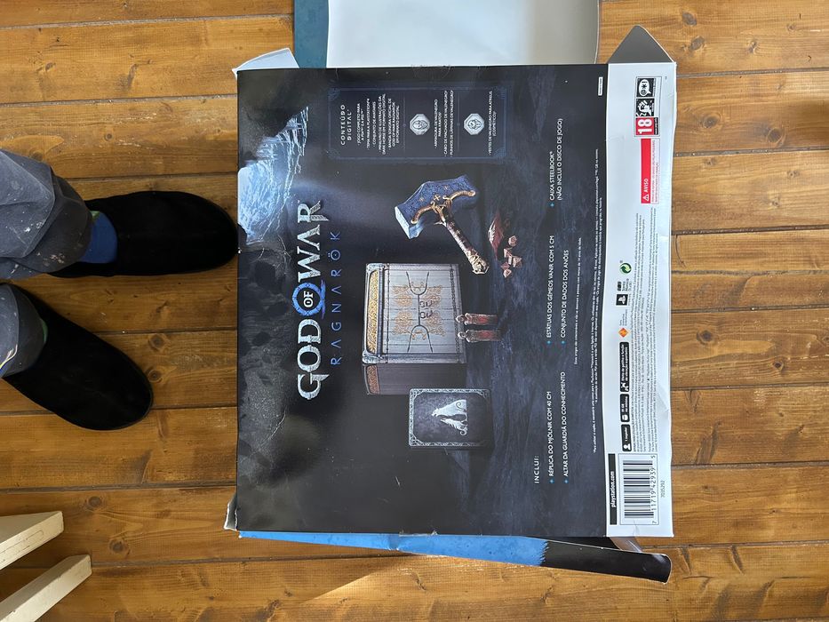 God of War Ragnarok PS4/5 edição colecionador