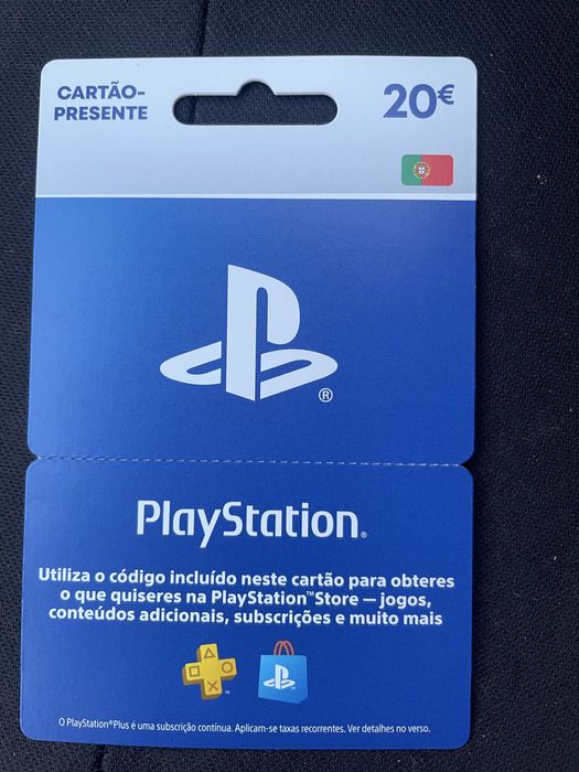 Cartao playstation de 20€