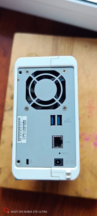 Serwer NAD QNAP TS-212p 512MB DDR3 USB 3.2 2 x hdd dysk zewnętrzny