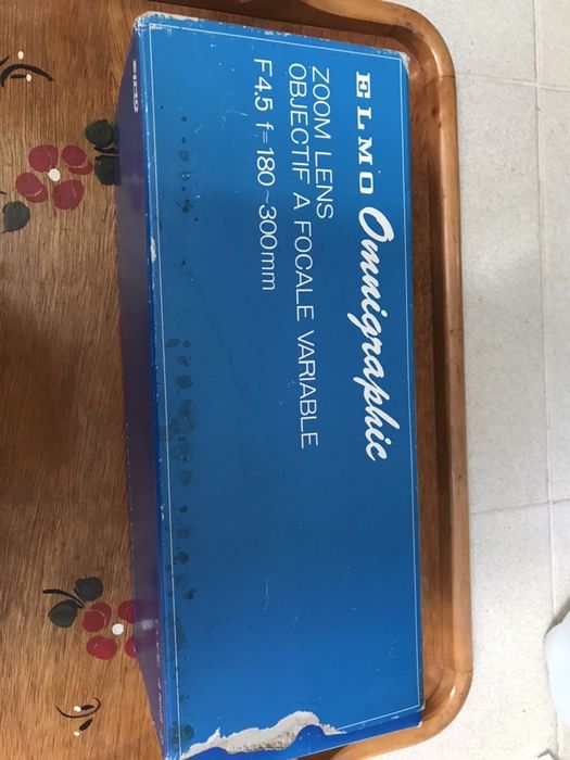 Objetiva de projetor Elmo Omnigraphic64284588009347121