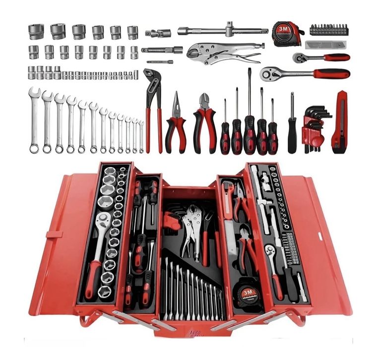 Mala de ferramentas metálica 85pcs FTools
