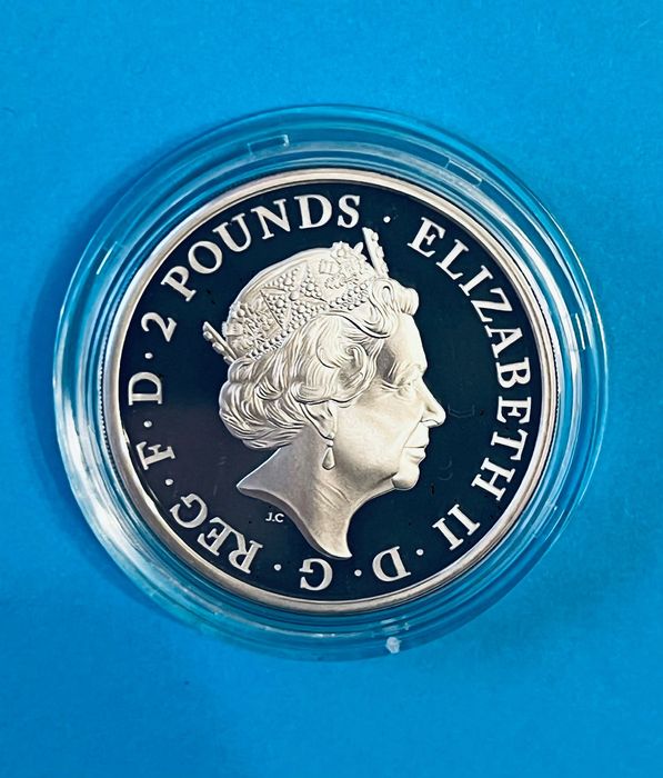 1 Oz ( Proof ) Британія - срібна монета