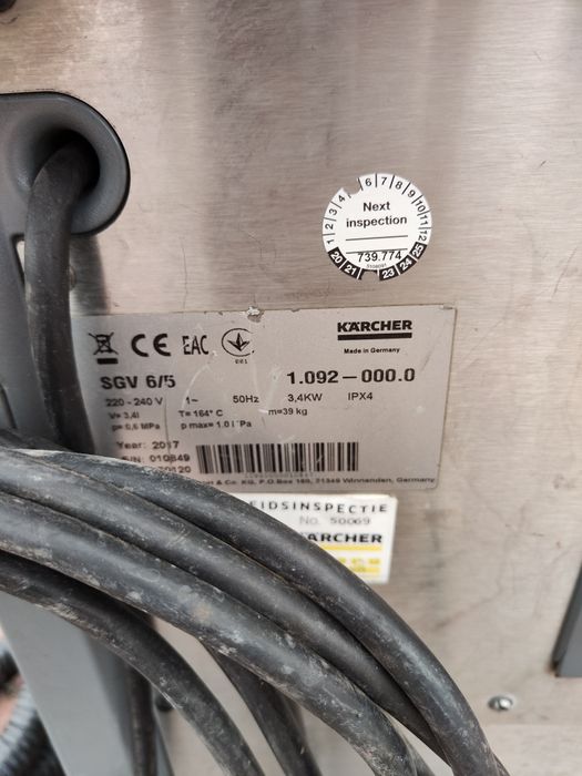 Parownica odkurzacz parowy KARCHER SGV 6/5