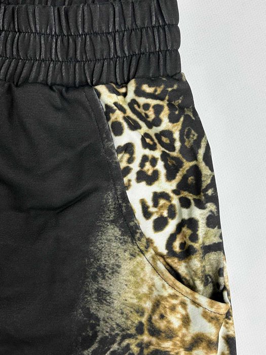 Штани Ksubi Mowalola Trakpant Black Cheetah чорні sweatpants штаны M L