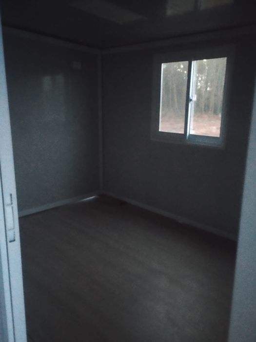 Casa pré- fabricada com terreno rustico