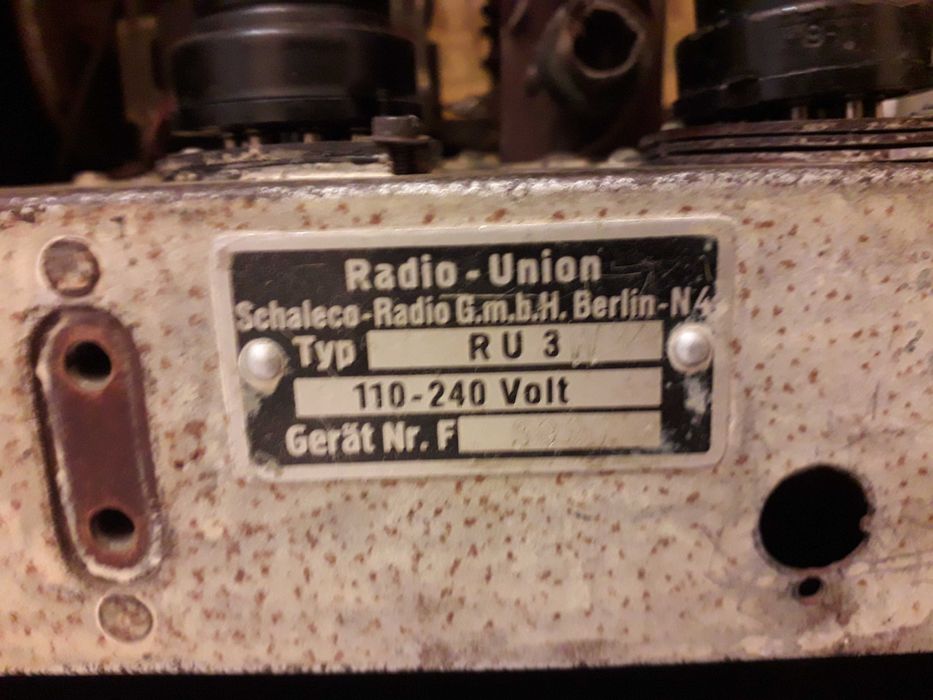 Радиоприемник, Германия, 1937 г.