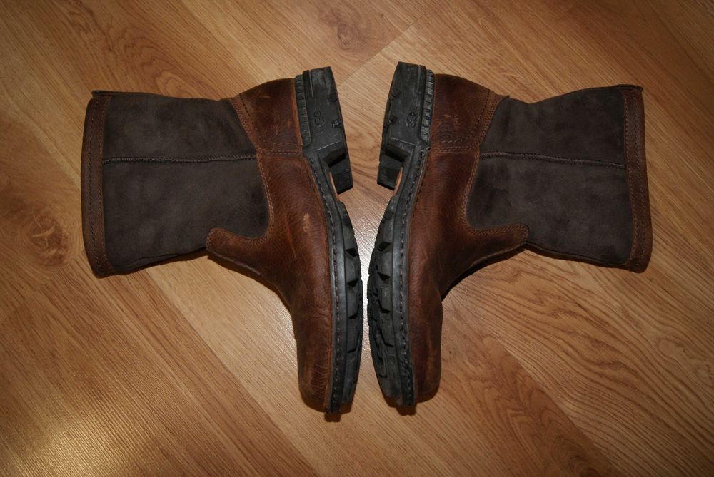 Oryginalne kozaki śniegowce skóra UGG rozmiar 40,5 26,5 cm