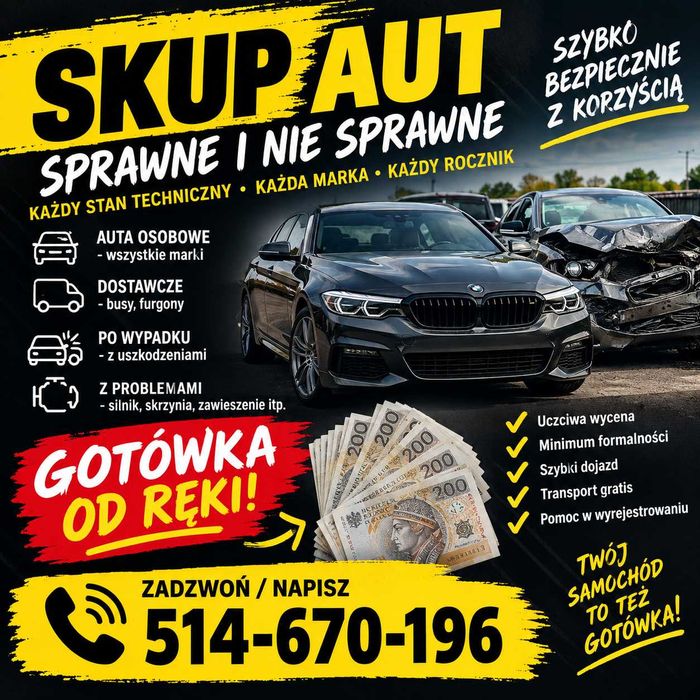 Skup Aut Szybka gotówka