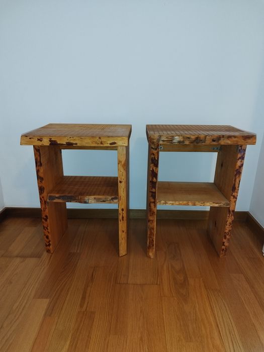 Mesinhas de cabeceira em pinho modelos unicos
