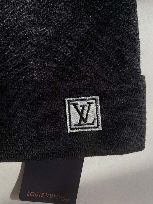 gorro louis vuitton preto