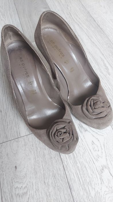 Туфлі жіночі замшеві Італія 39 р. 25,5 см.