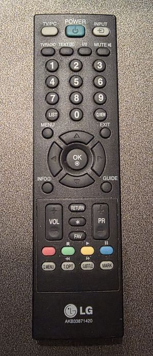 Pilot do telewizora LG