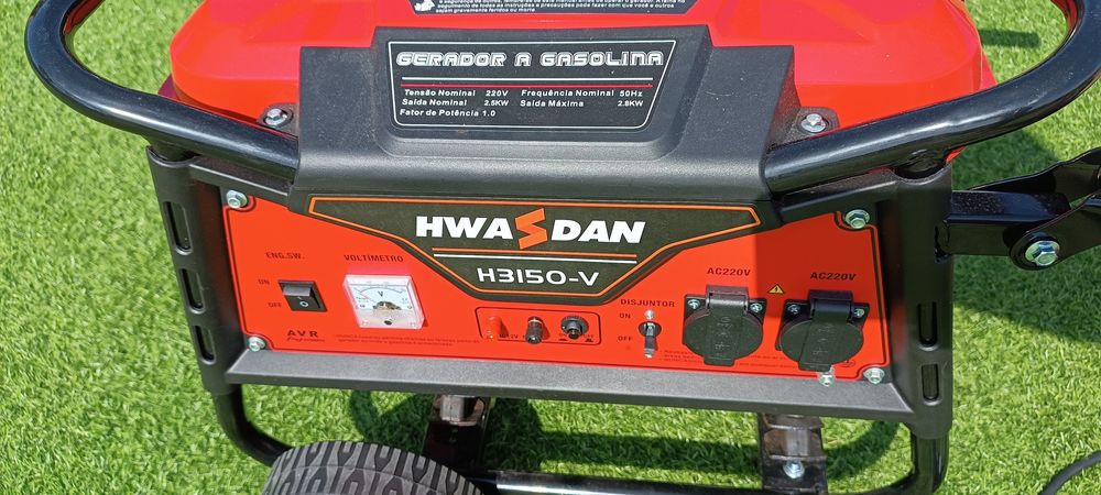 Gerador gasolina 2800W como novo