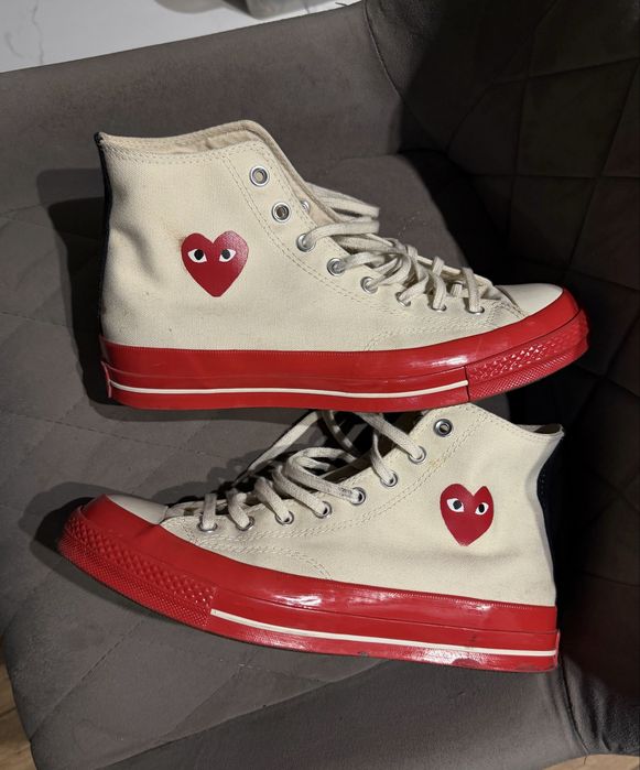 кеди чоловічі Converse x Comme des Garçons