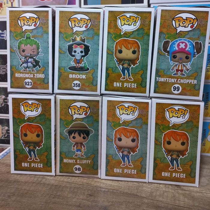 One piece figuras novas em caixa