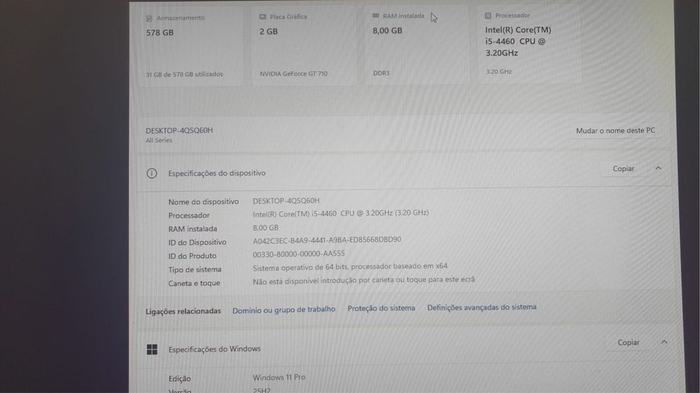 Intel Core I5 3.2GHZ