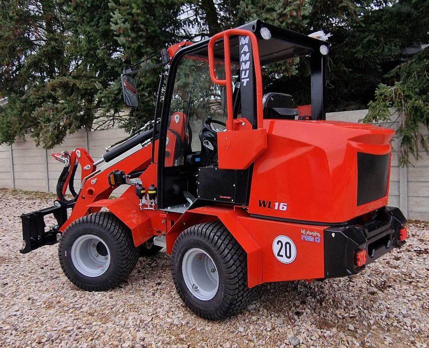 Ładowarka przegubowa MAMMUT WL16 , KUBOTA, BONDIOLI & PAVESI