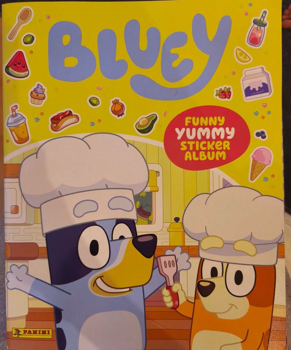 Troco Cromos Caderneta Bluey