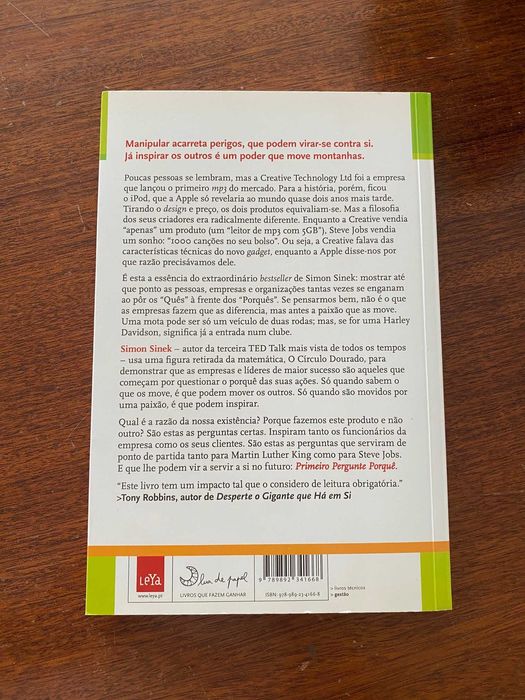 Primeiro Pergunte Porquê - Simon Sinek