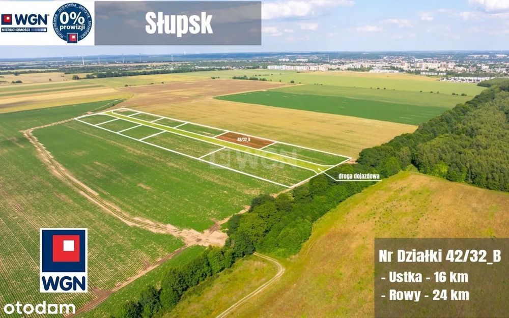Na sprzedaż działka budowlana, Słupsk, ul. Szpilewskiego 232.000,- PLN