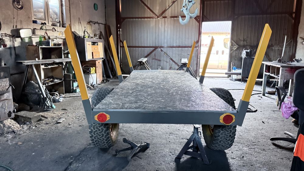 Przyczepa dwukółka