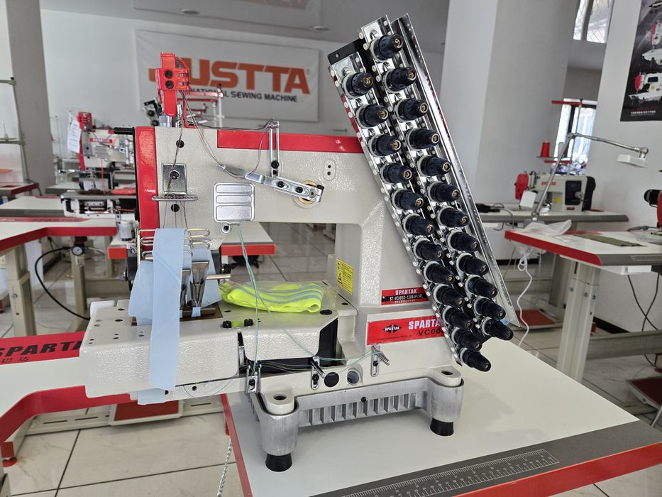 Двеннадцатиигольная поясная машина