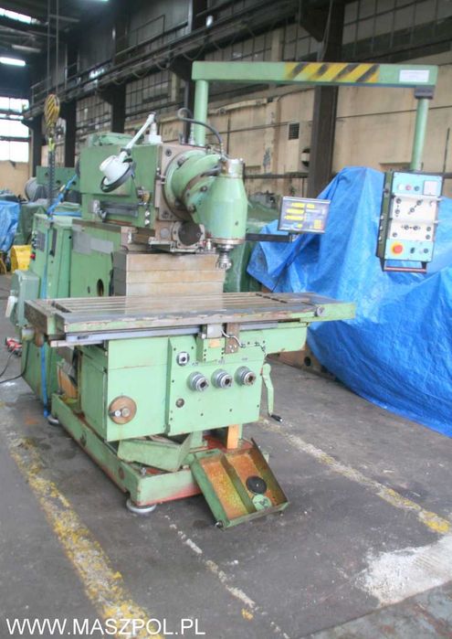 Frezarka FGS 32/40 - TOS - odczyty HEIDENHAIN - super stan - FILM