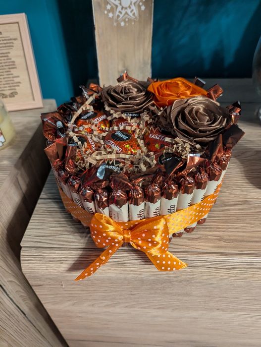 Słodki upominek. Walentynki .Urodziny