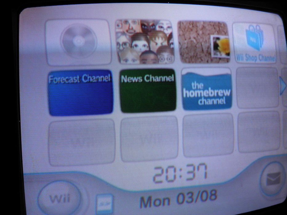 Ігрова консоль модифікована Nintendo Wii RVL-001