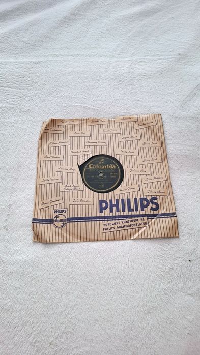 Zabytkowa płyta szelakowa 78 RPM Columbia Book Jensen winyl