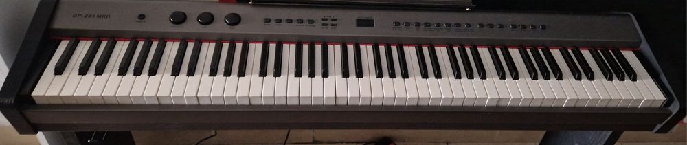 Teclado Hemingway DP-201 MKII 88 teclas com peso de tecla