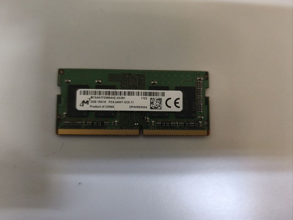Pamięć RAM 2GB DDR4