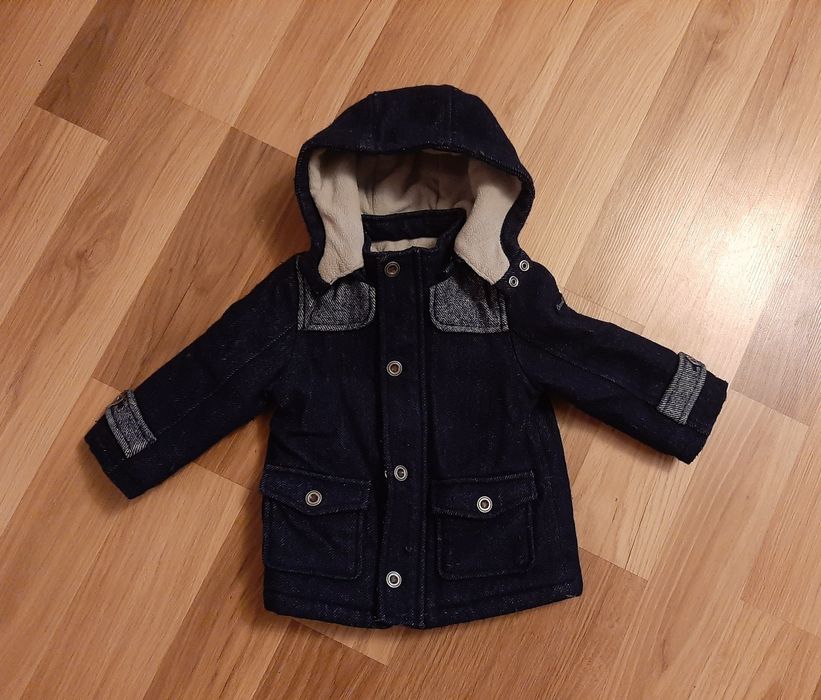 Kurteczka/płaszczyk zimowa rozm 80