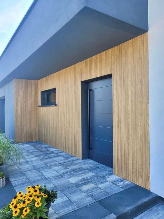 Lamele Elewacyjne Elastyczne Lamel Dekoracyjny na ścianę INDECORI.PL