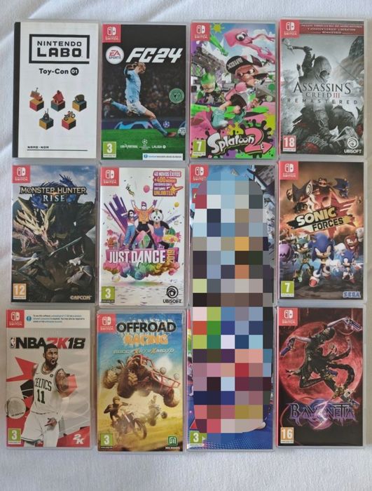 Jogos Nintendo switch