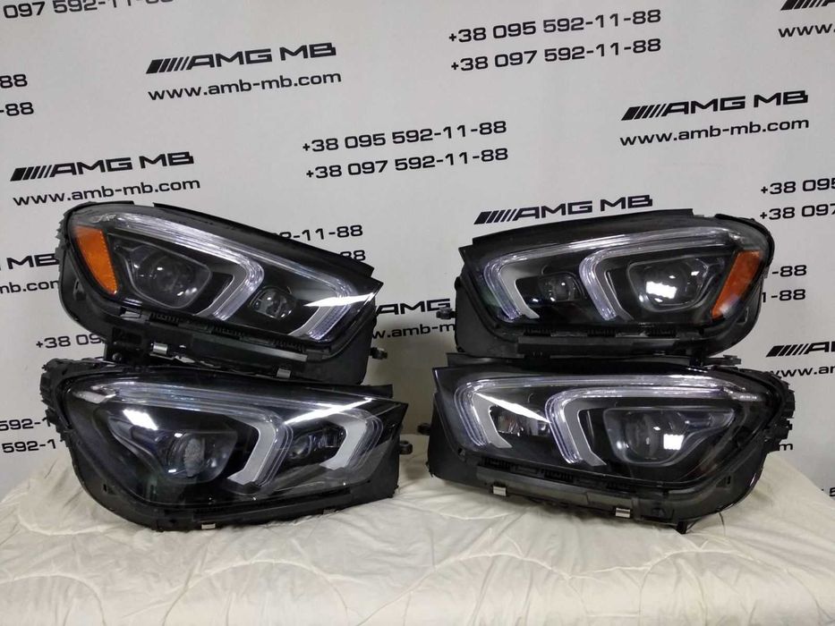 Фары, фонари блоки Mercedes-Мерседес GLE W167 GLS X167  Оригинал!