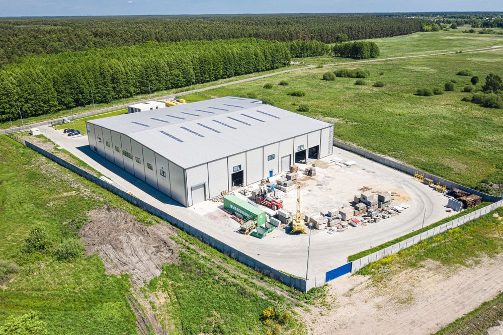 Hala produkcyjna 3400 m2 , suwnice, teren 12400m2, Szczecin