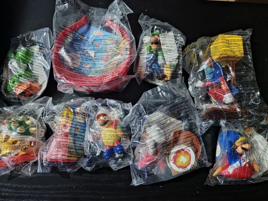Colecção completa de Super Mario Macdonald's 2014. Nova e selada. RARA