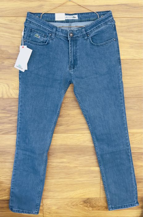 Lacoste spodnie jeansowe męskie