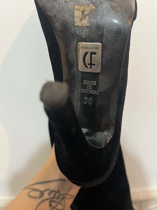 Botas cano alto Cristina Ferreira