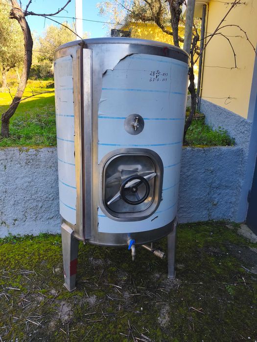 Cuba inox de 450 litros